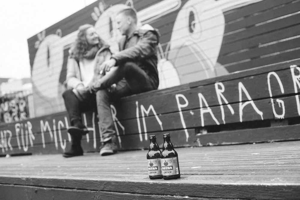 Paarshooting in der Schanze bei kalten Temperaturen